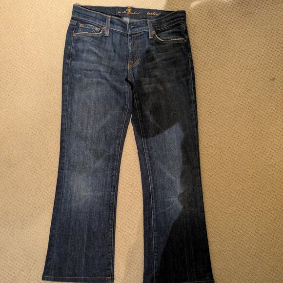 Bootcut Blue Denim Jean - Picture 1 of 3
